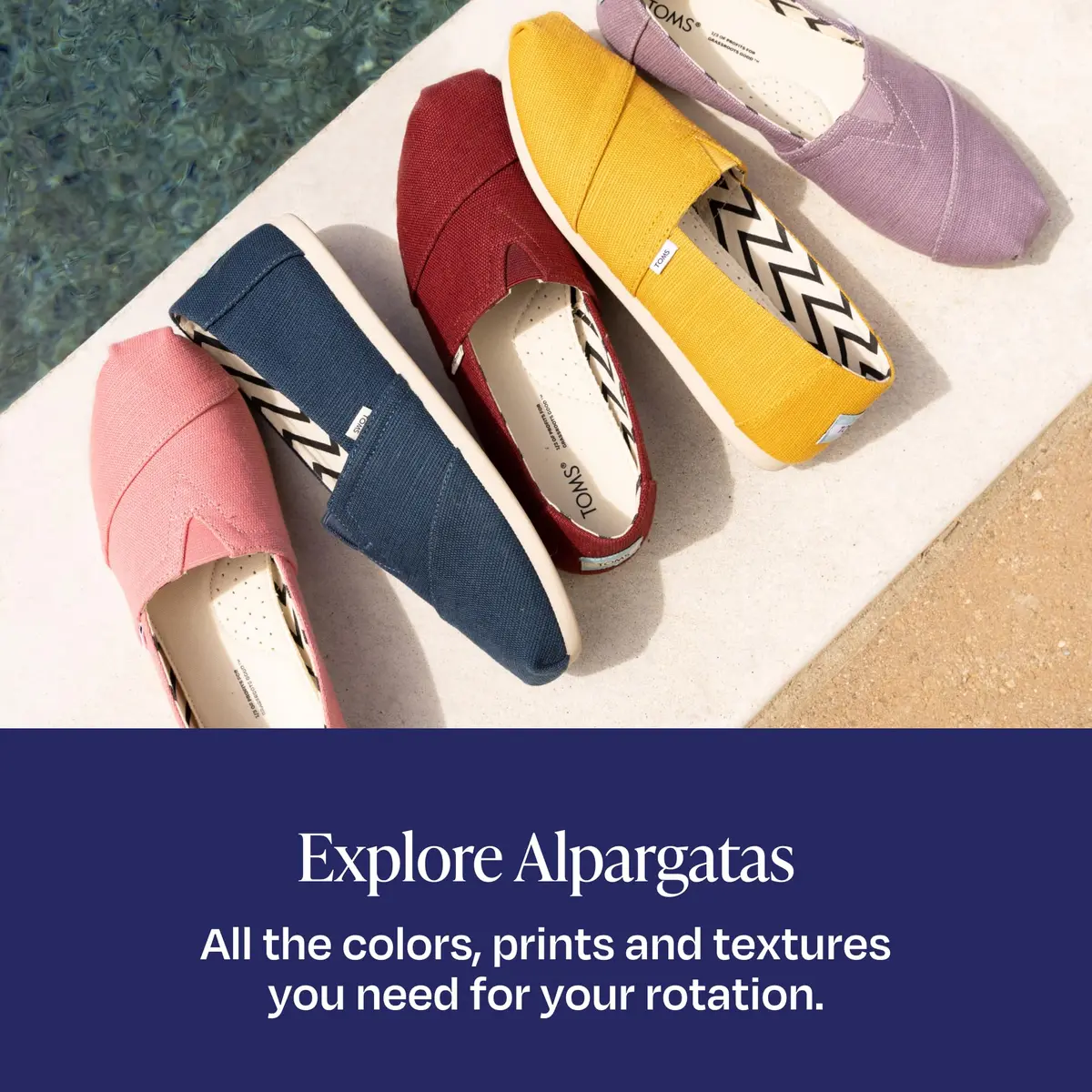 TOMS Women's Alpargata Wide Espadrille Flat 7 | Eco-Friendly Recycled Cotton Canvas - view 7