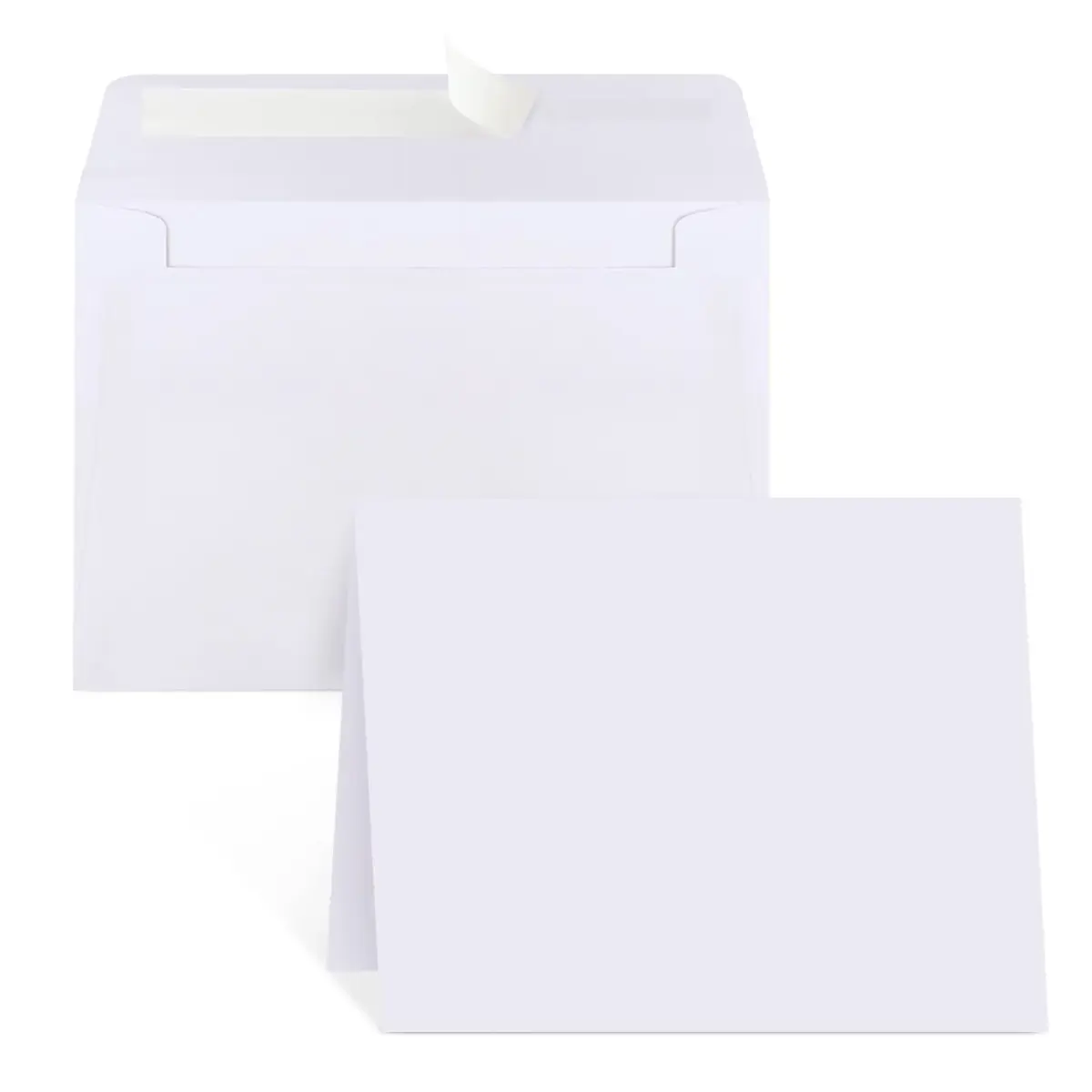 Joyberg Blank Cards and Envelopes 4x6 Inch, 30 Pack White Invitation Cardstock with 30 Pack Envelopes | Self-Seal for All Occasions - main product image