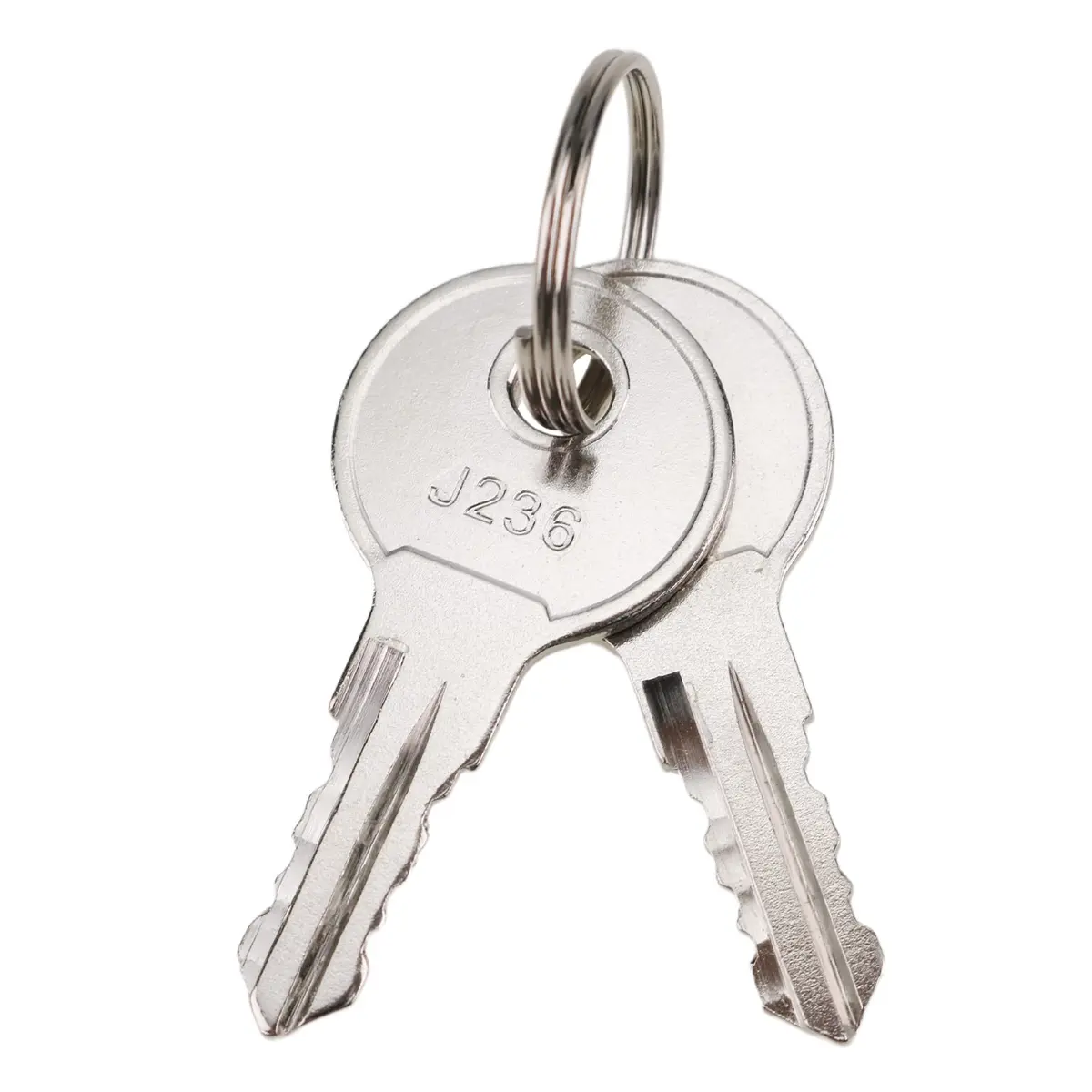 JZGRDN Door Lock Keys 2-Pack Silver | Modern Key Lock Replacement (70-120 chars) - main product image