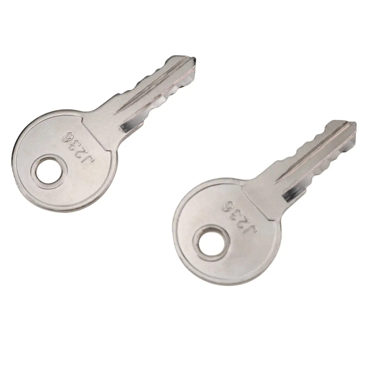 JZGRDN Door Lock Keys 2-Pack Silver | Modern Key Lock Replacement (70-120 chars) - view 5