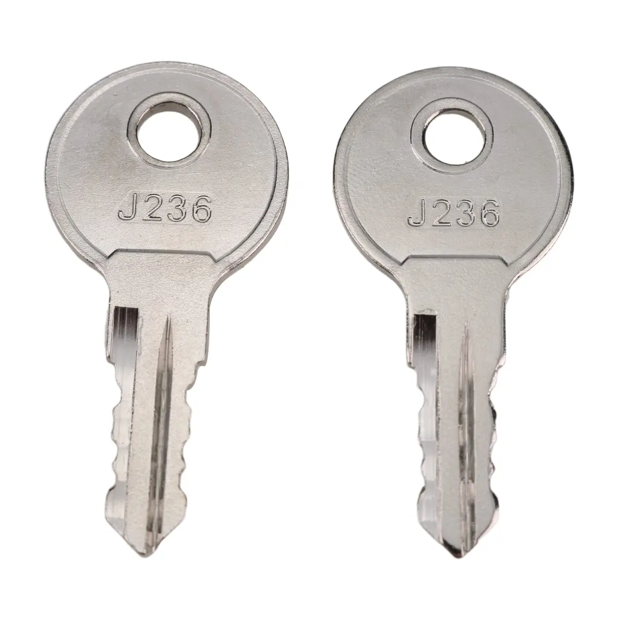 JZGRDN Door Lock Keys 2-Pack Silver | Modern Key Lock Replacement (70-120 chars) - view 2