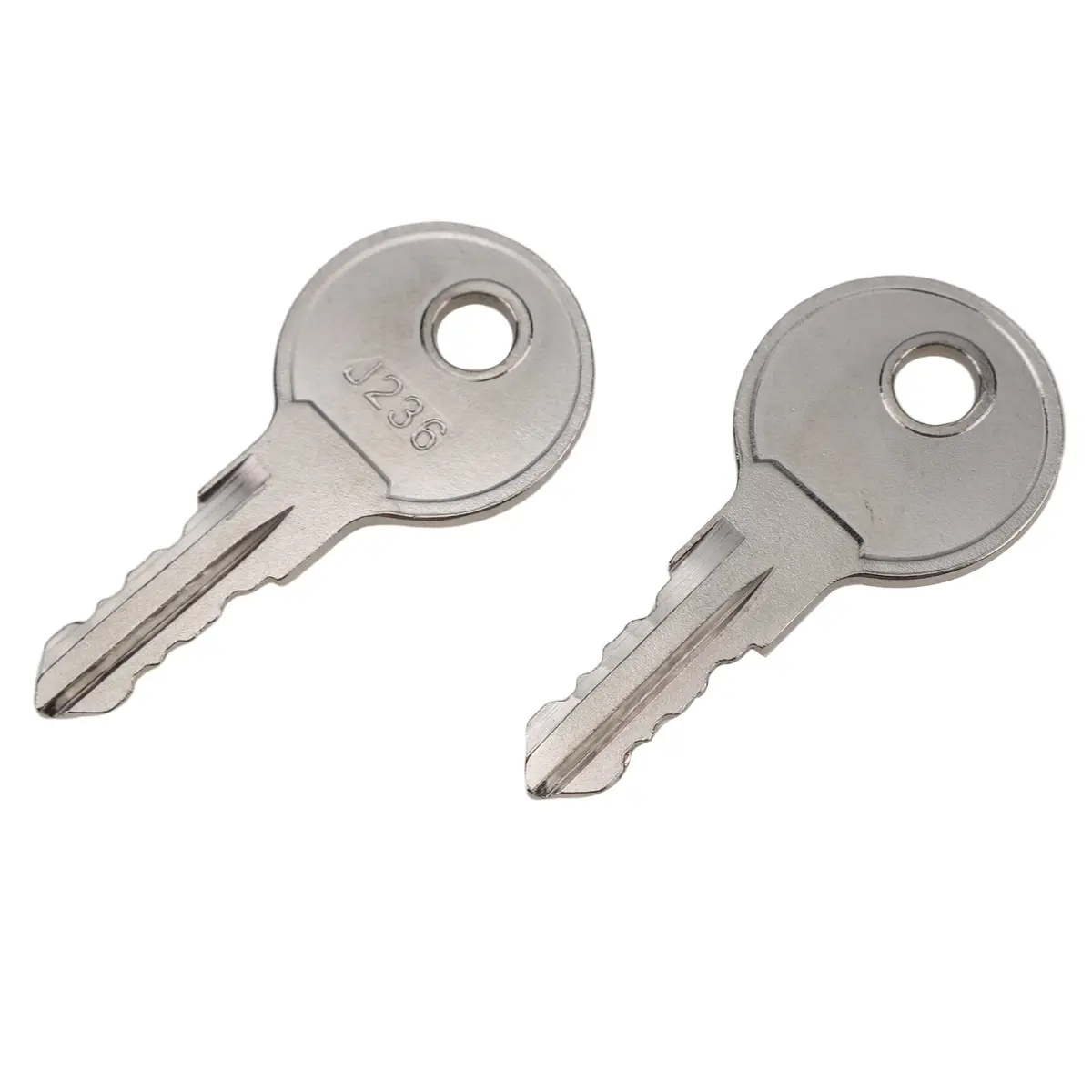 JZGRDN Door Lock Keys 2-Pack Silver | Modern Key Lock Replacement (70-120 chars) - view 3