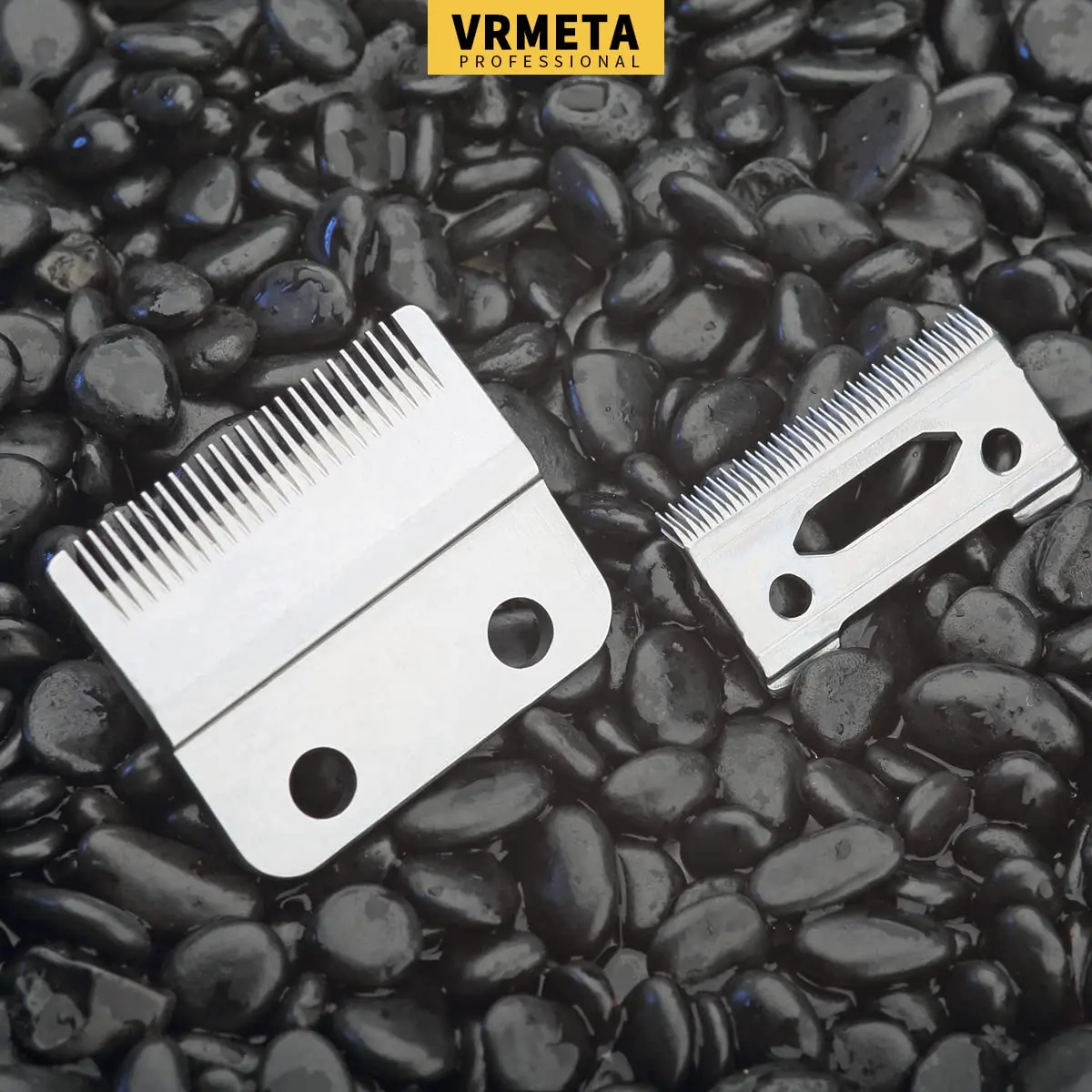 VRMETA Silver Hair Clipper Blades for Wahl 5-Star Senior & Magic Clip | Precision Stainless Steel Replacement (70-120c) - view 3
