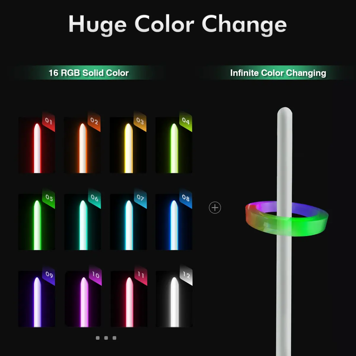 DAMIENSABER RGB3.0 Light Saber for Adults | Motion Control, 16 Sound Fonts, Infinite Color, Heavy Dueling, Rechargeable - view 5