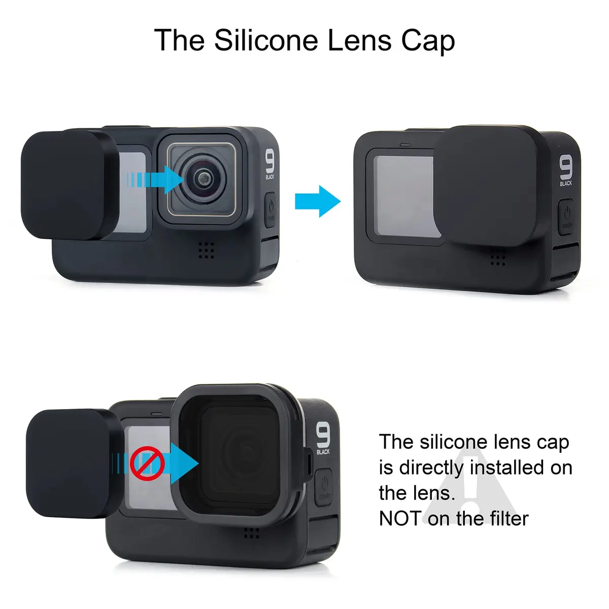 YALLSAME ND & CPL Filter Set for GoPro Hero 9/10/11/12 Black & Mini | 5-Piece Glass Filter Kit with Nano Coating - view 6
