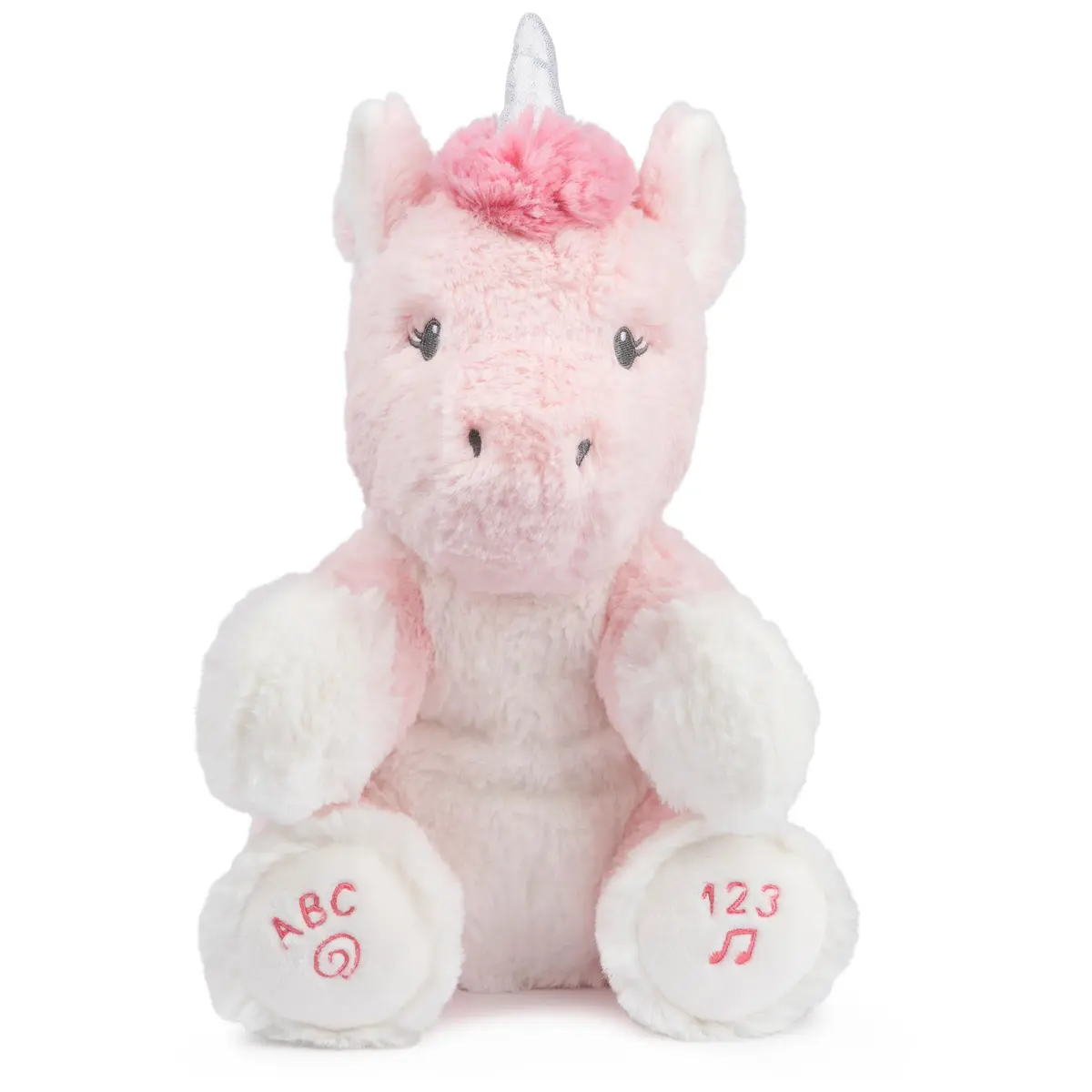 GUND Baby Alora Unicorn 11” Plush | Animated Singing Toy for Babies, ABCs & Numbers Learning - main product image