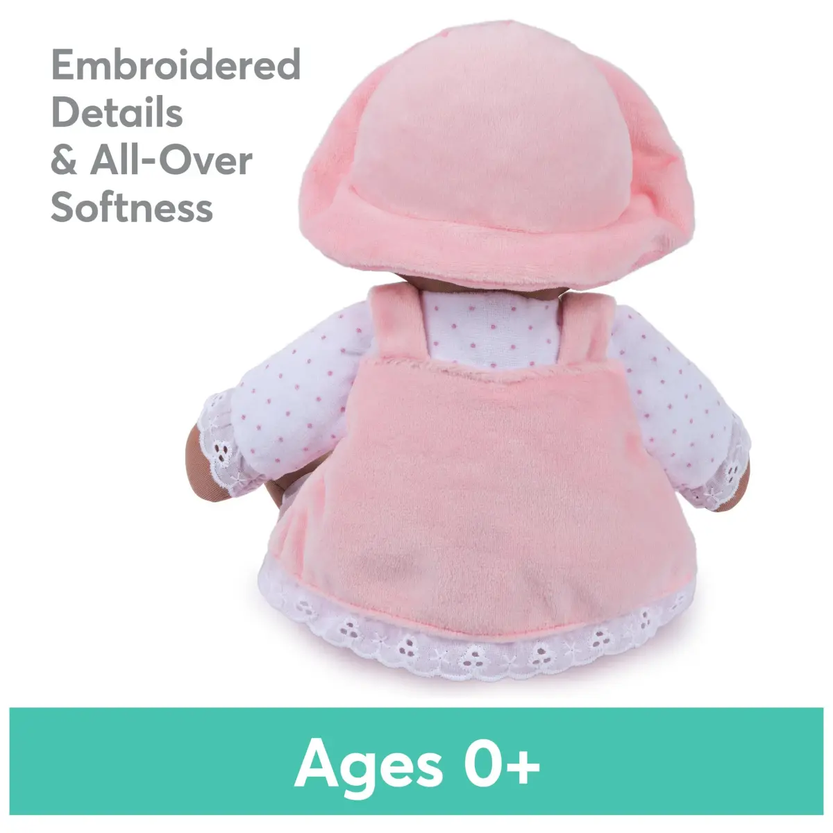 Baby GUND My First Dolly Plush Doll 33cm (13 Inch) | ASTM-Tested, Safe for Ages 0+ - view 7