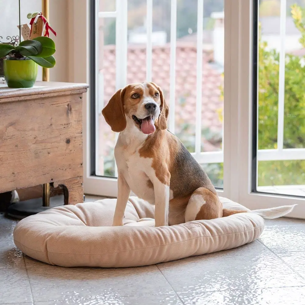 Ferplast Relax Microfleece Dog Bed 65 | Soft Washable Cushion for Cats & Dogs - view 2