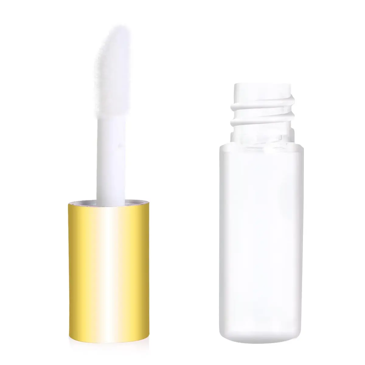 Mydio Clear Mini Lip Gloss Tubes 1.2ml (0.04 Fl Oz) | Pack of 50 Gold Lid Containers - view 4