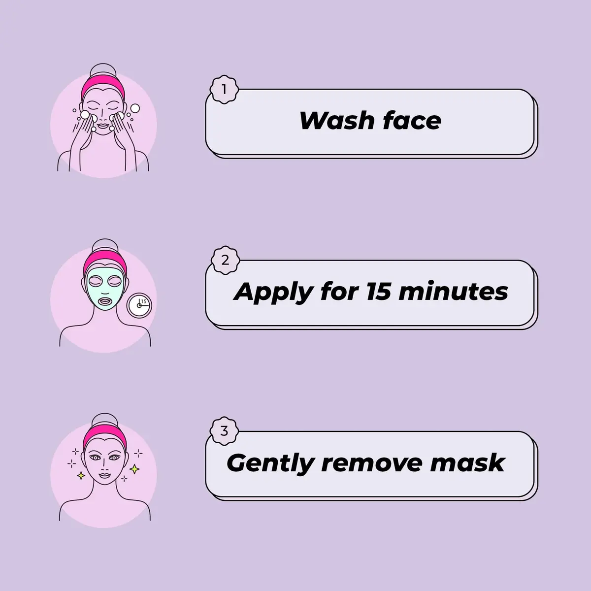 Vitamasques Niacinamide Blueberry Face Sheet Mask, 7 Pack | Brightening & Hydrating Korean Mask for All Skin Types - view 4