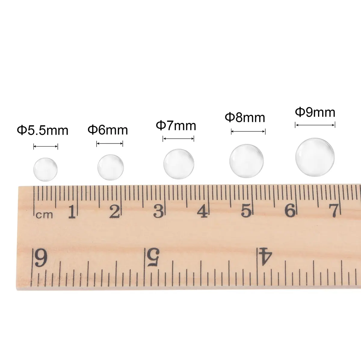 uxcell 6mm Clear Glass Ball Beads 200pcs | Paint Mixing Agitators - view 4