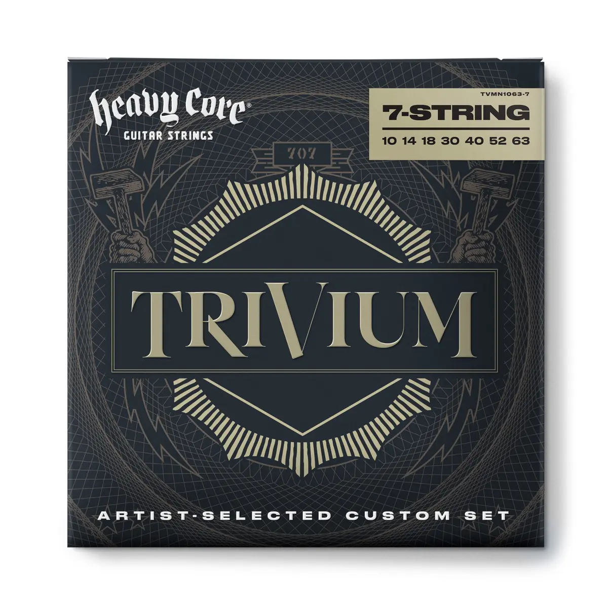 Jim Dunlop Heavy Core Trivium Signature Guitar Strings 10-52 | Handpicked for Focus & Dynamic Range - main product image