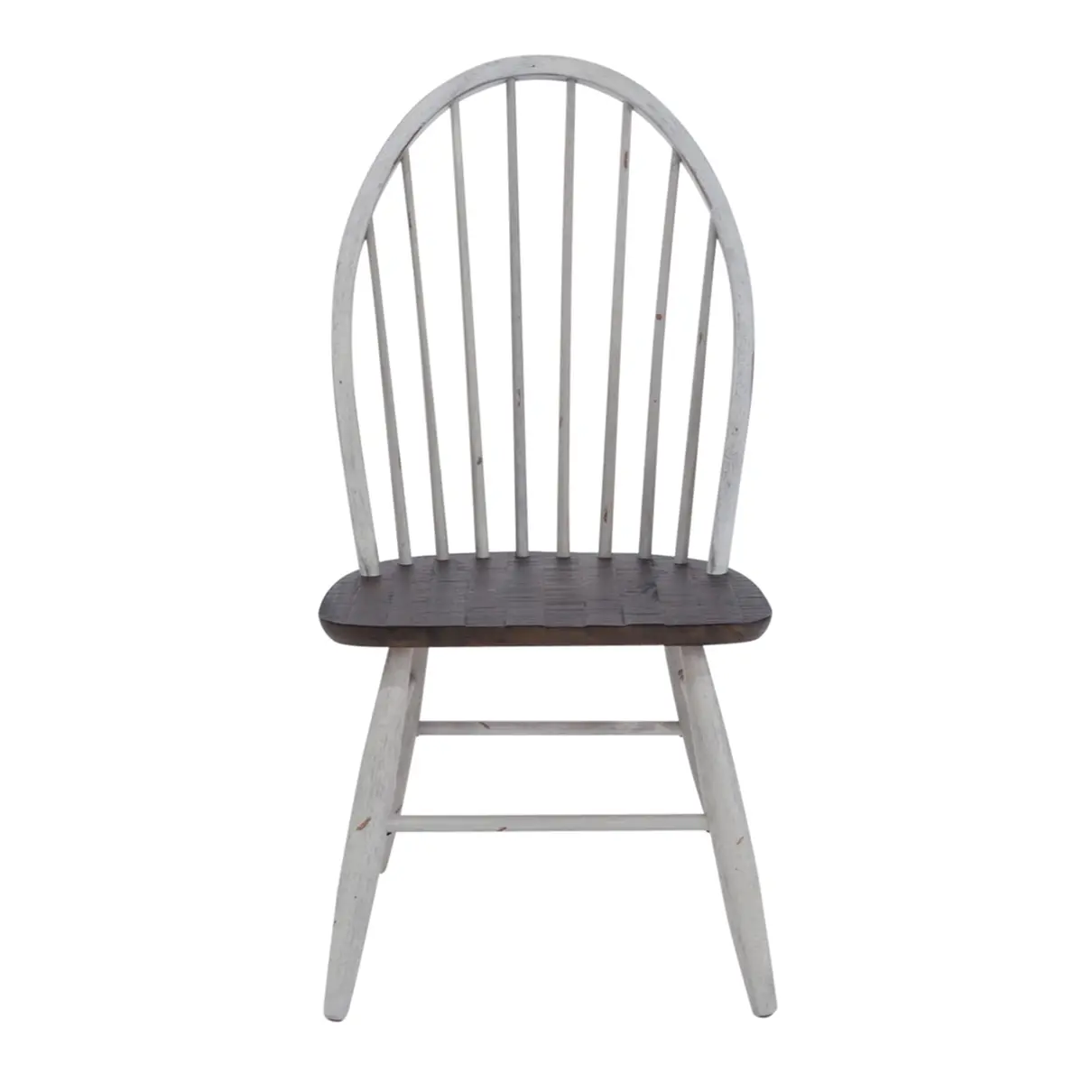 Liberty Furniture Industries Farmhouse Windsor Back Side Chair-Set of 2 | White, W21 x D23 x H40 - view 2