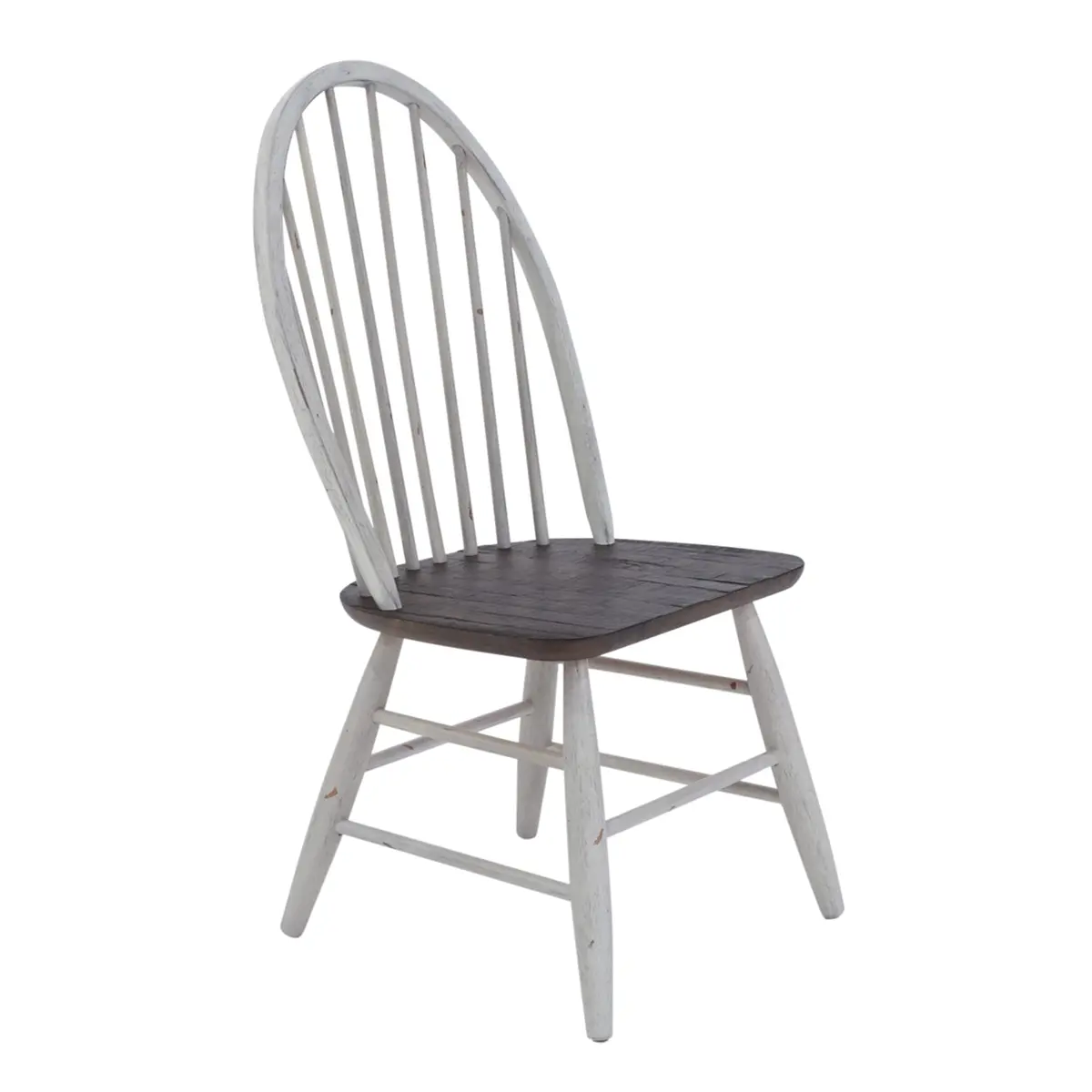Liberty Furniture Industries Farmhouse Windsor Back Side Chair-Set of 2 | White, W21 x D23 x H40 - view 3