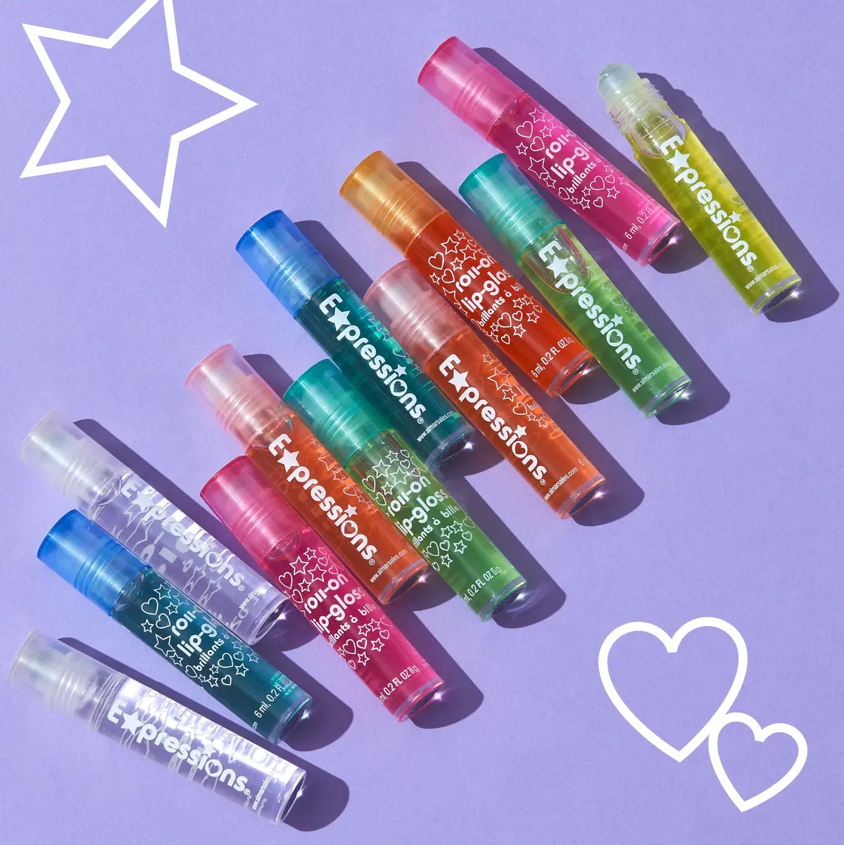 Expressions girl 24pc Fruit Flavored Lip Gloss Set | Moisture-Rich, Non-Toxic, Kid-Friendly (70-120 chars) - view 7
