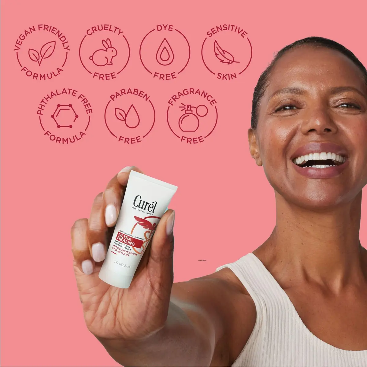 Curel Ultra Healing Intensive Fragrance-Free Lotion For Extra-Dry Skin 1 Fl Oz (30-Pack) | Dermatologist Recommended for Sensitive Skin - view 3