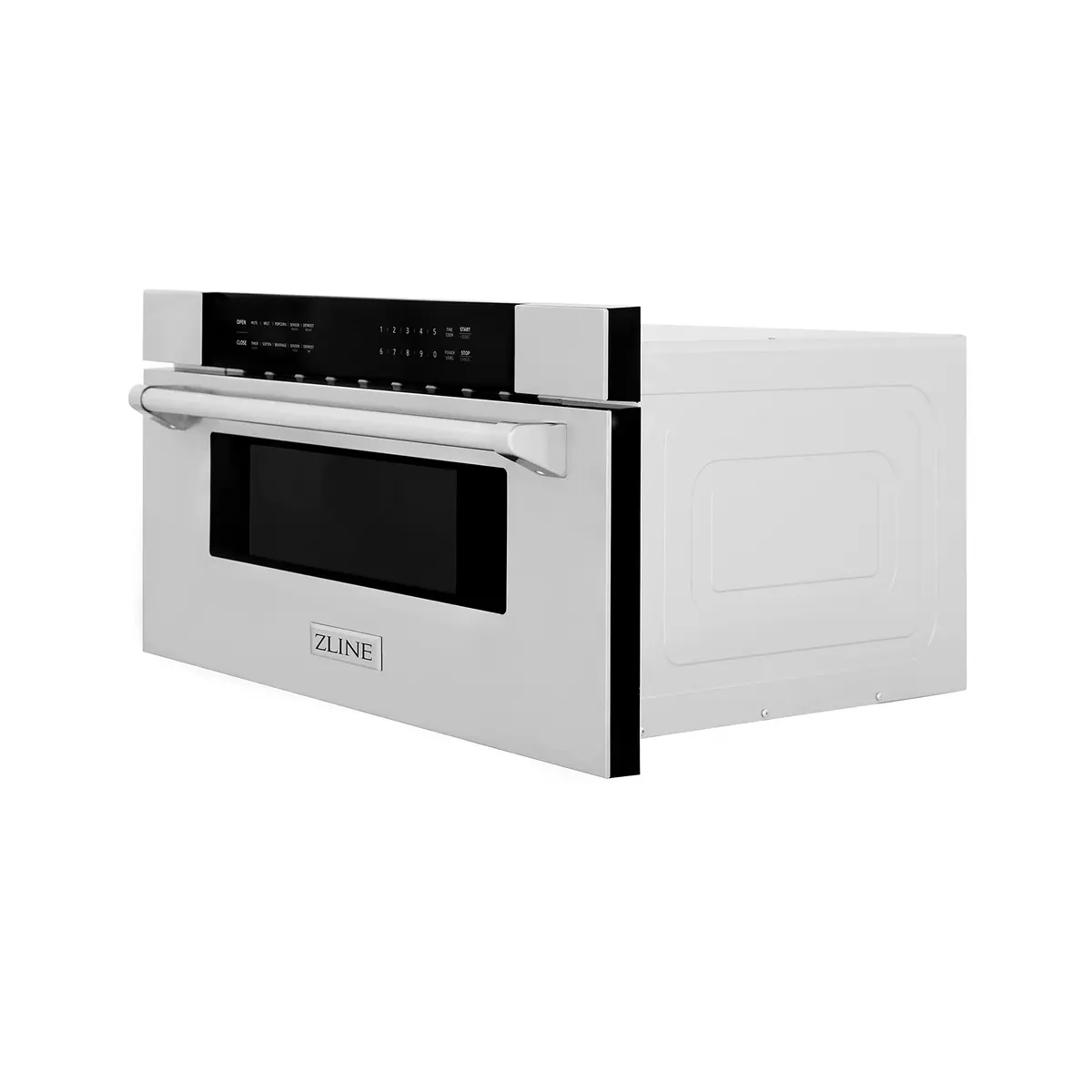 ZLINE 30" 1.2 cu. ft. Built-In Microwave Drawer in Stainless Steel | Space-Saving, 1000W, Top Access Design - view 3