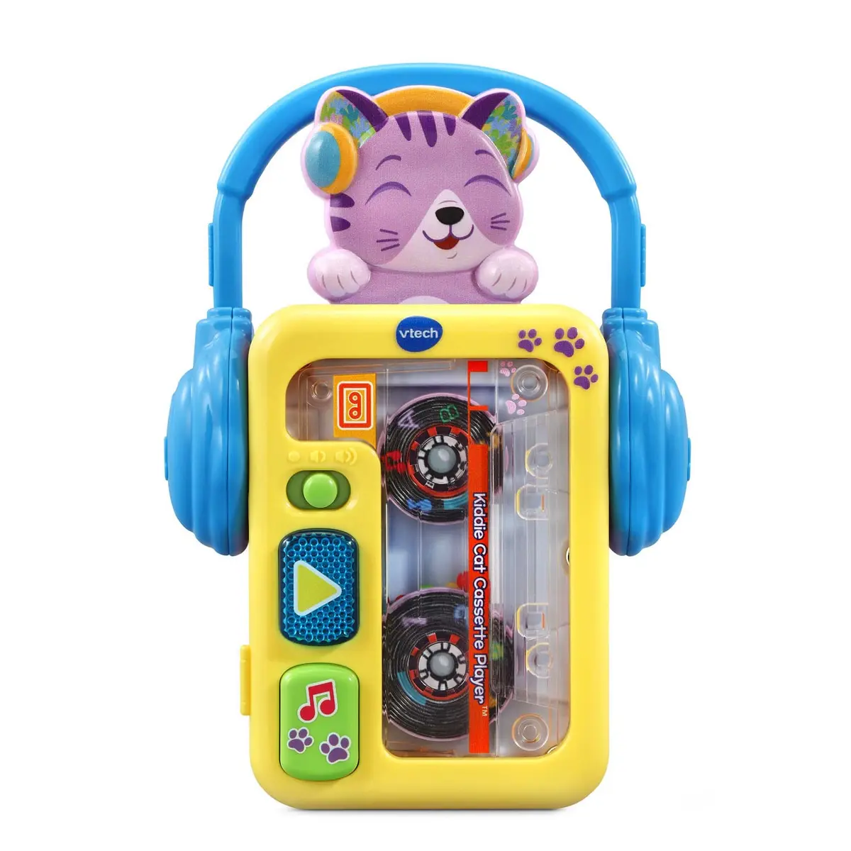 VTech Kiddie Cat Cassette Player | Retro Music Toy for 9-36 Months - main product image