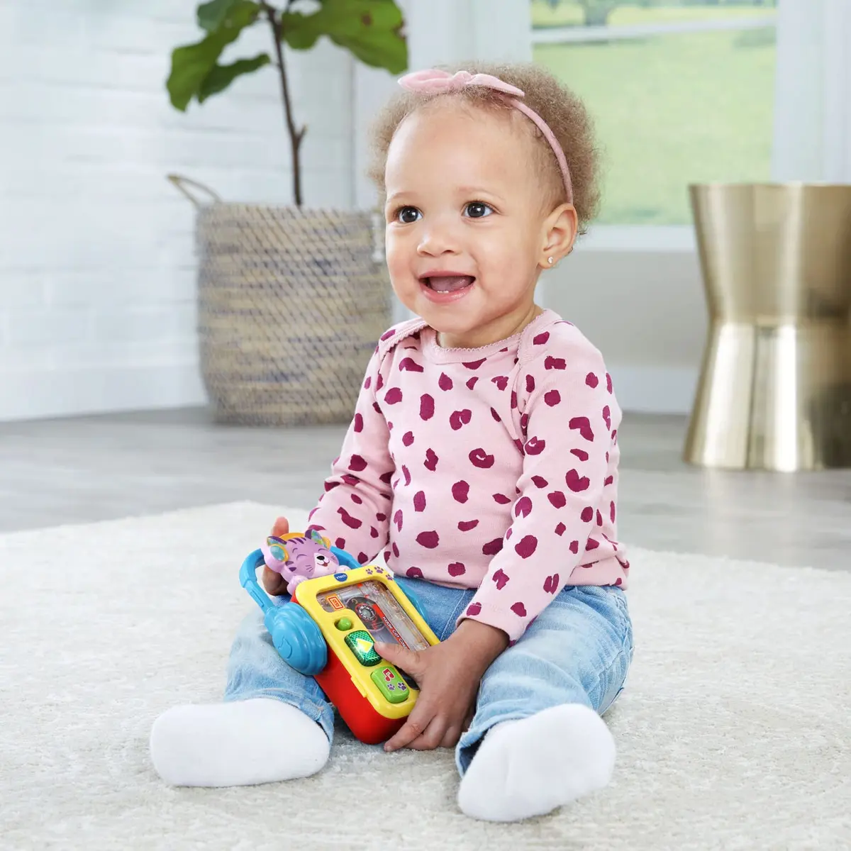 VTech Kiddie Cat Cassette Player | Retro Music Toy for 9-36 Months - view 5