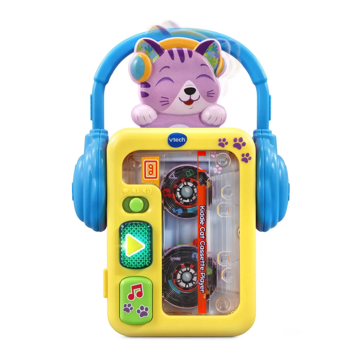 VTech Kiddie Cat Cassette Player | Retro Music Toy for 9-36 Months - view 2