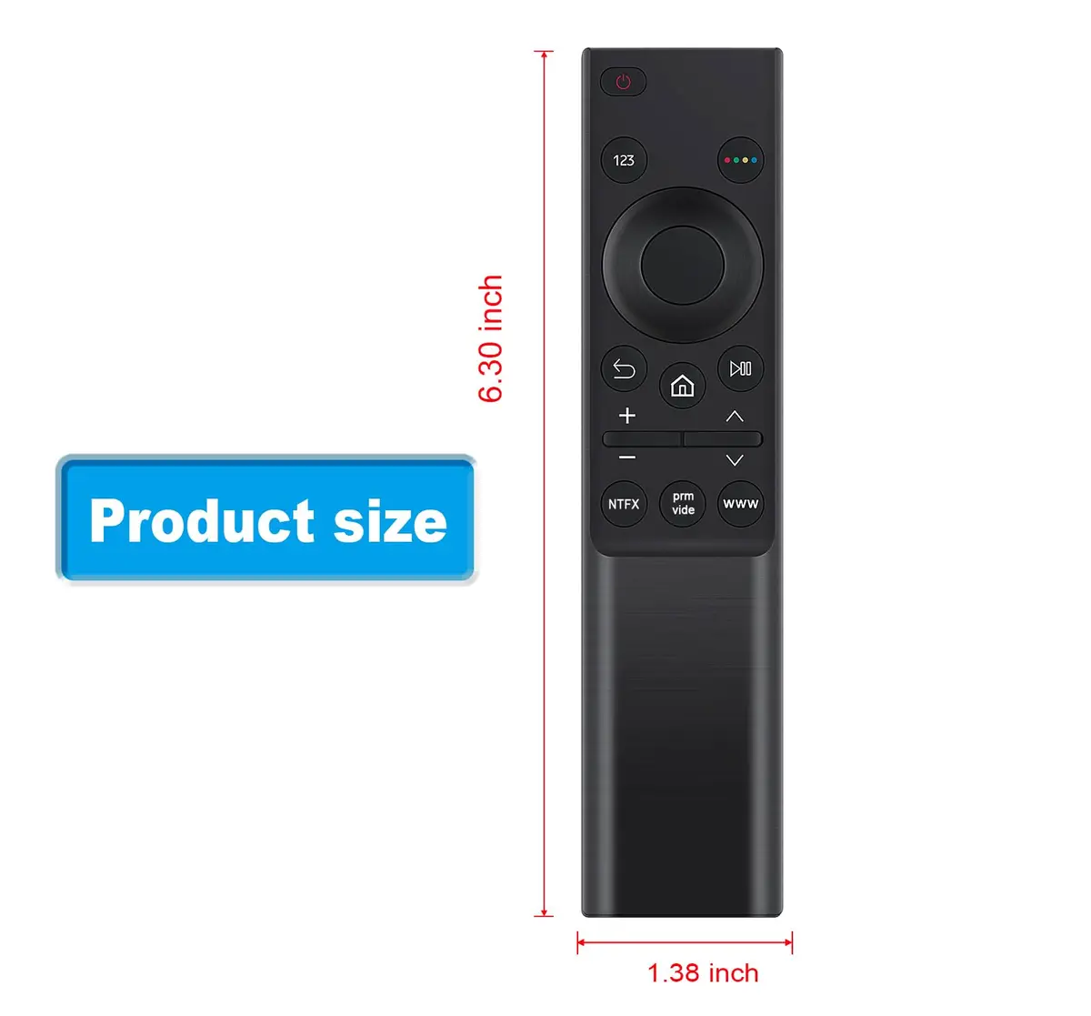 AULCMEET BN59-01358D Remote Control for Samsung UHD 4K Smart TV | Replacement, Compatible with 2021 Models - view 7