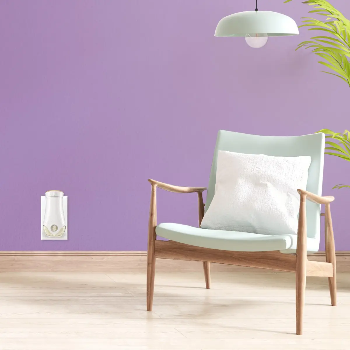 Glade PlugIns Refills Air Freshener Lavender & Vanilla 6.7 Fl Oz (200ml) | Scented with Essential Oils for Home & Bathroom - view 2