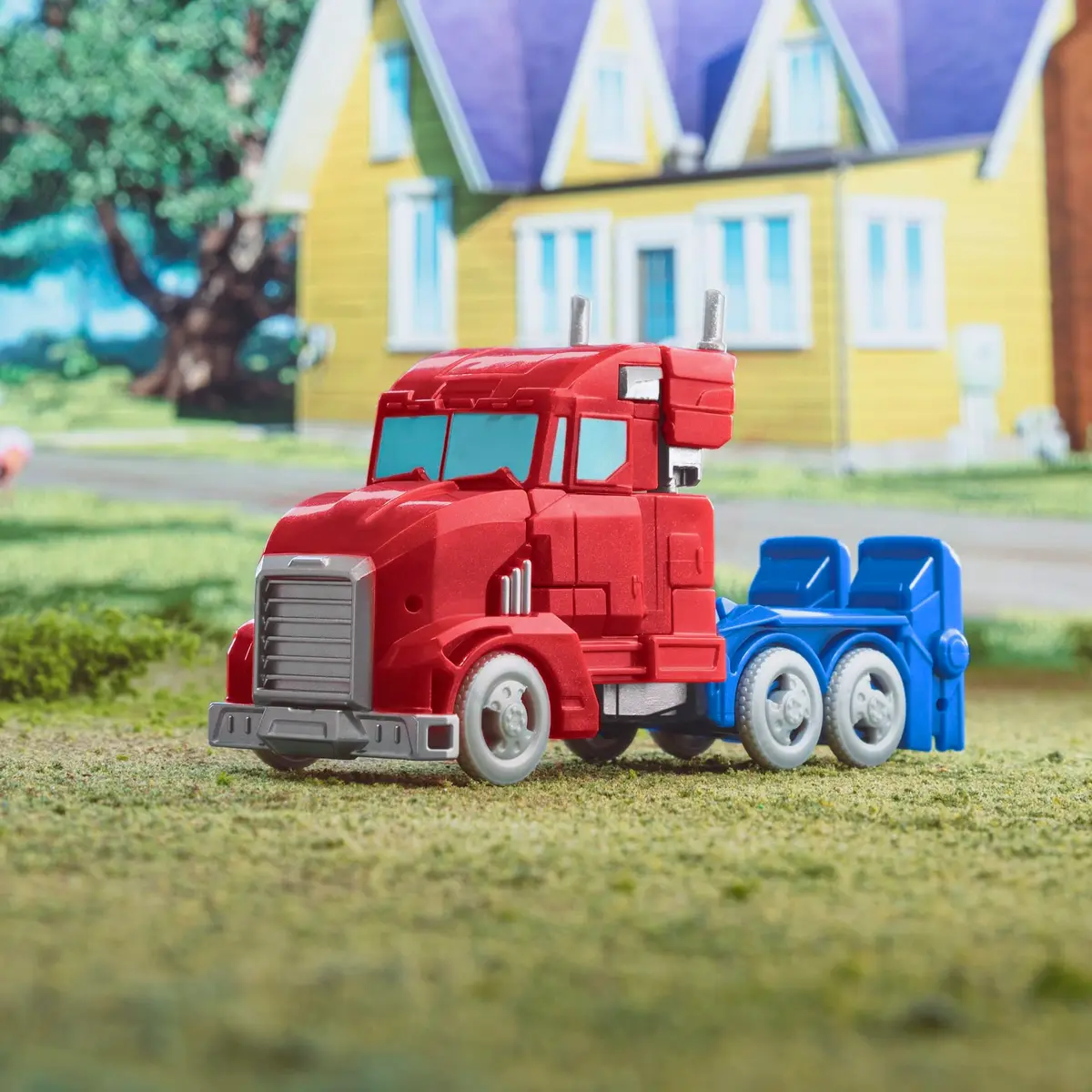 Transformers Toys EarthSpark Warrior Class Optimus Prime Action Figure, 5-Inch | Robot Toy for Kids 6+ - view 3