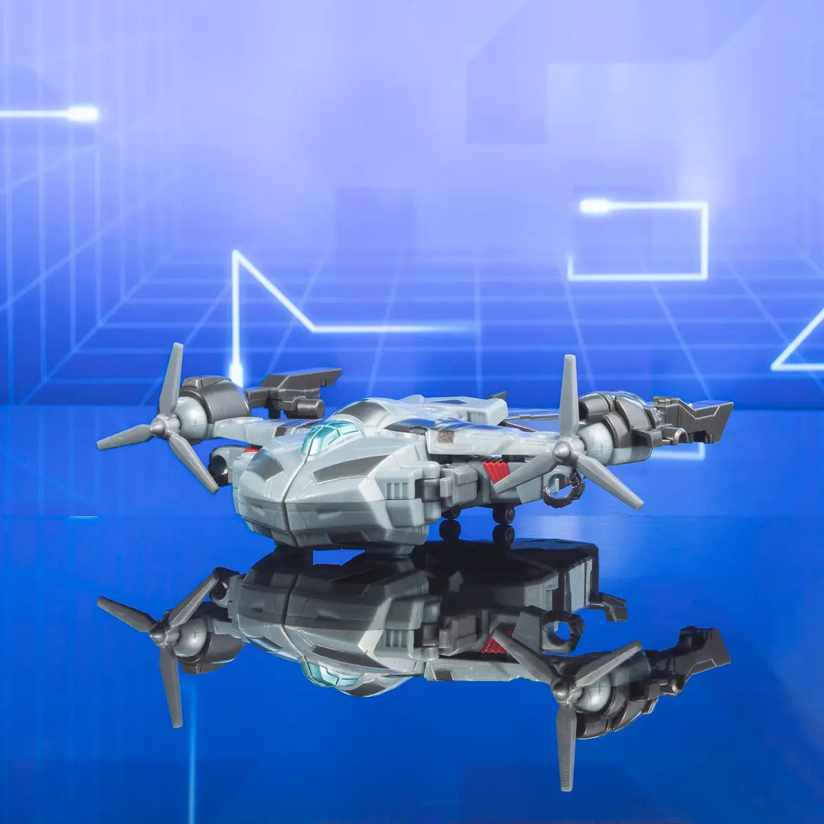 Transformers EarthSpark Deluxe Class Megatron Action Figure 5-Inch (12.7 cm) | Converts in 11 Steps - view 4