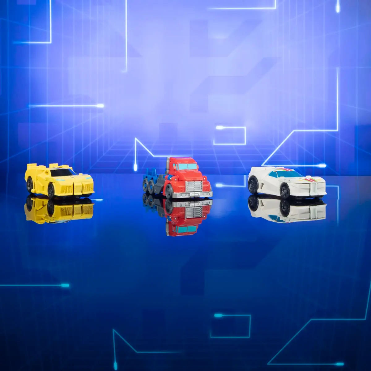 Transformers Toys EarthSpark 1-Step Flip Changer Bumblebee 4-inch Action Figure | Fidget-Fun Robot Toy for Kids 6+ - view 7
