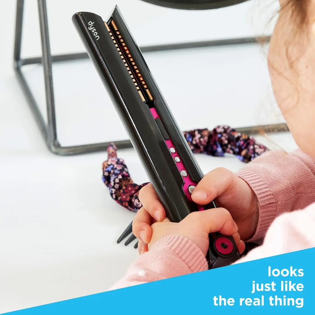 Casdon Dyson Corrale Styling Set | Safe Toy Straighteners for Children 3+ | Realistic Lights & Sounds - view 5