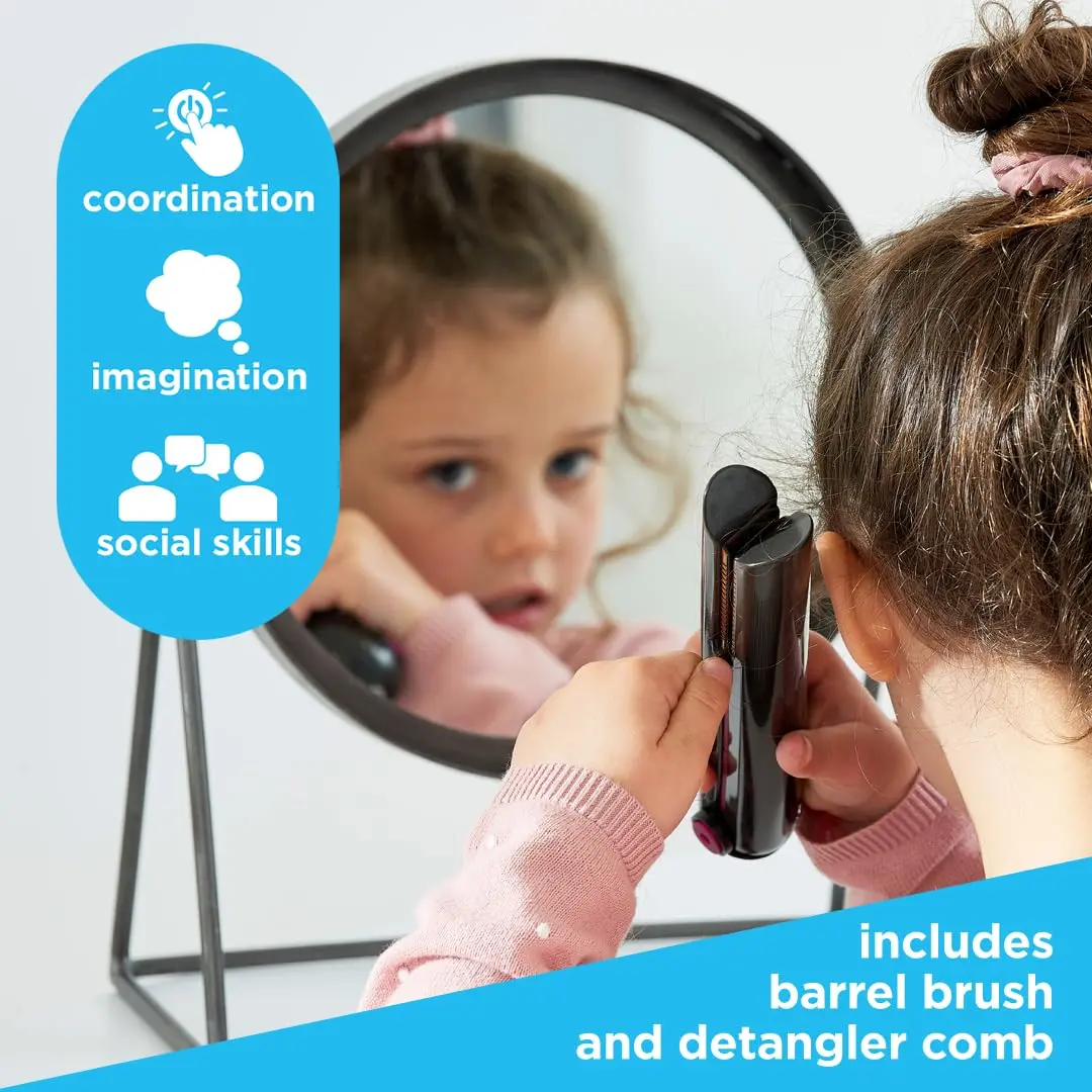 Casdon Dyson Corrale Styling Set | Safe Toy Straighteners for Children 3+ | Realistic Lights & Sounds - view 3