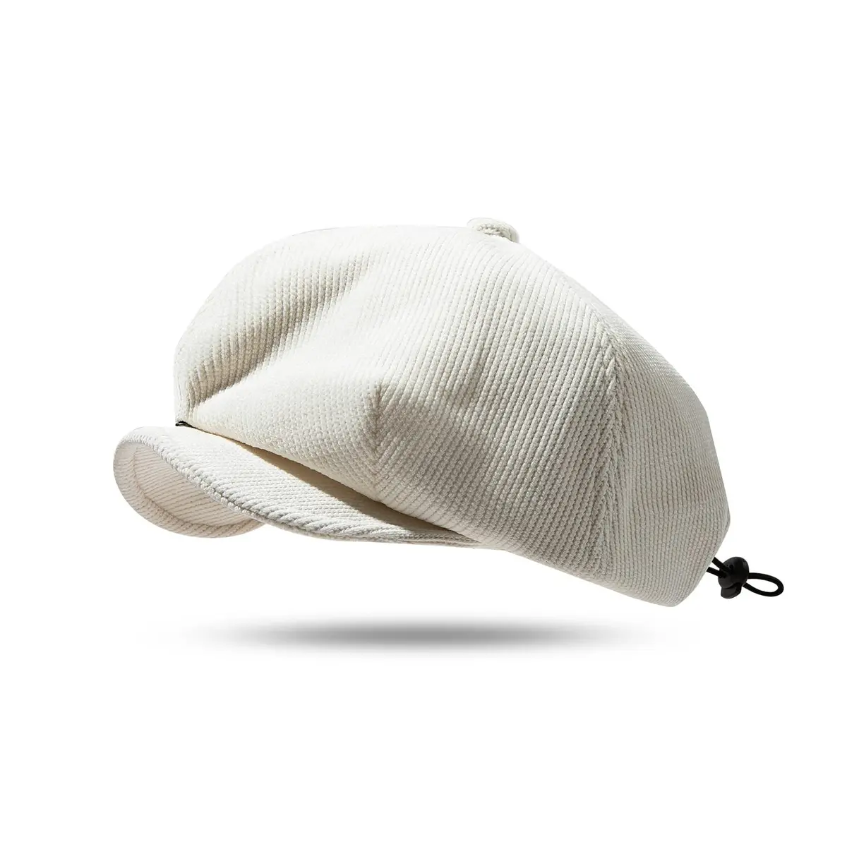 Croogo Baker Boy Newsboy Cap Beige | Classic Adjustable Apple Hat for Men & Women - main product image