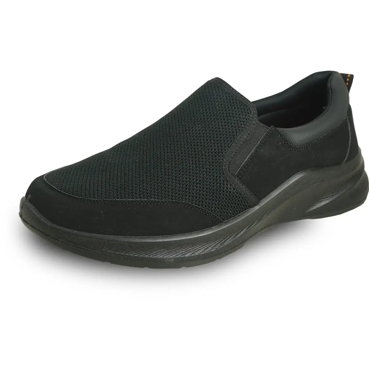 VANGELO Professional Slip Resistant Work Shoes for Men | Black, US Men's 9.5 (24cm) - main product image