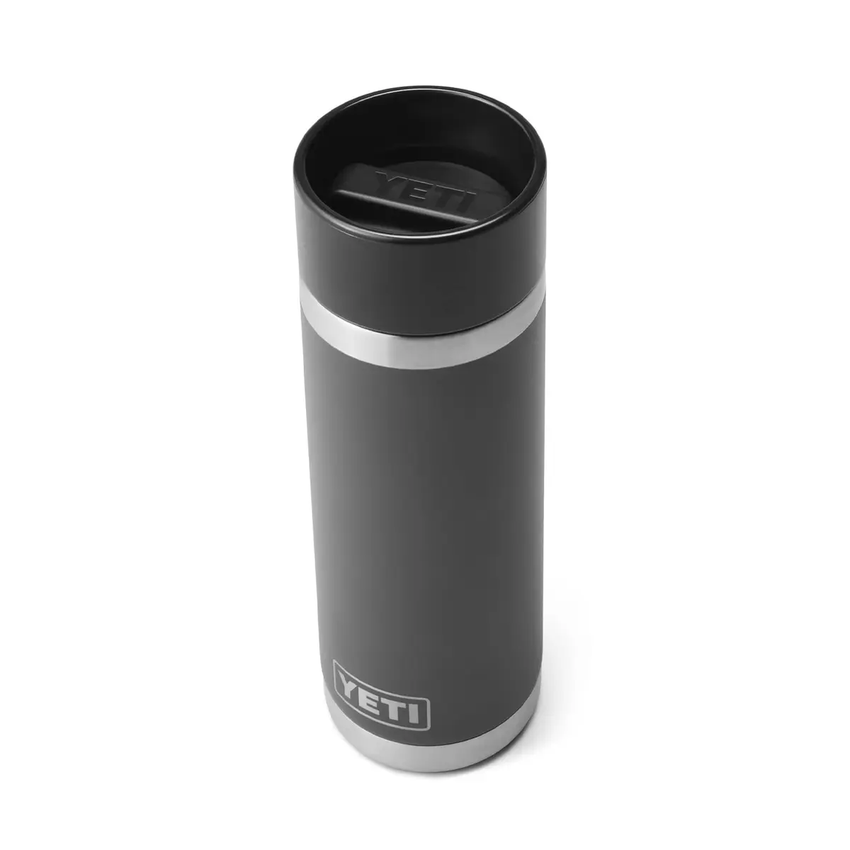 YETI Rambler 18 Oz Hotshot Bottle Charcoal | Leakproof Insulated Beverage Container for Hot Drinks - main product image