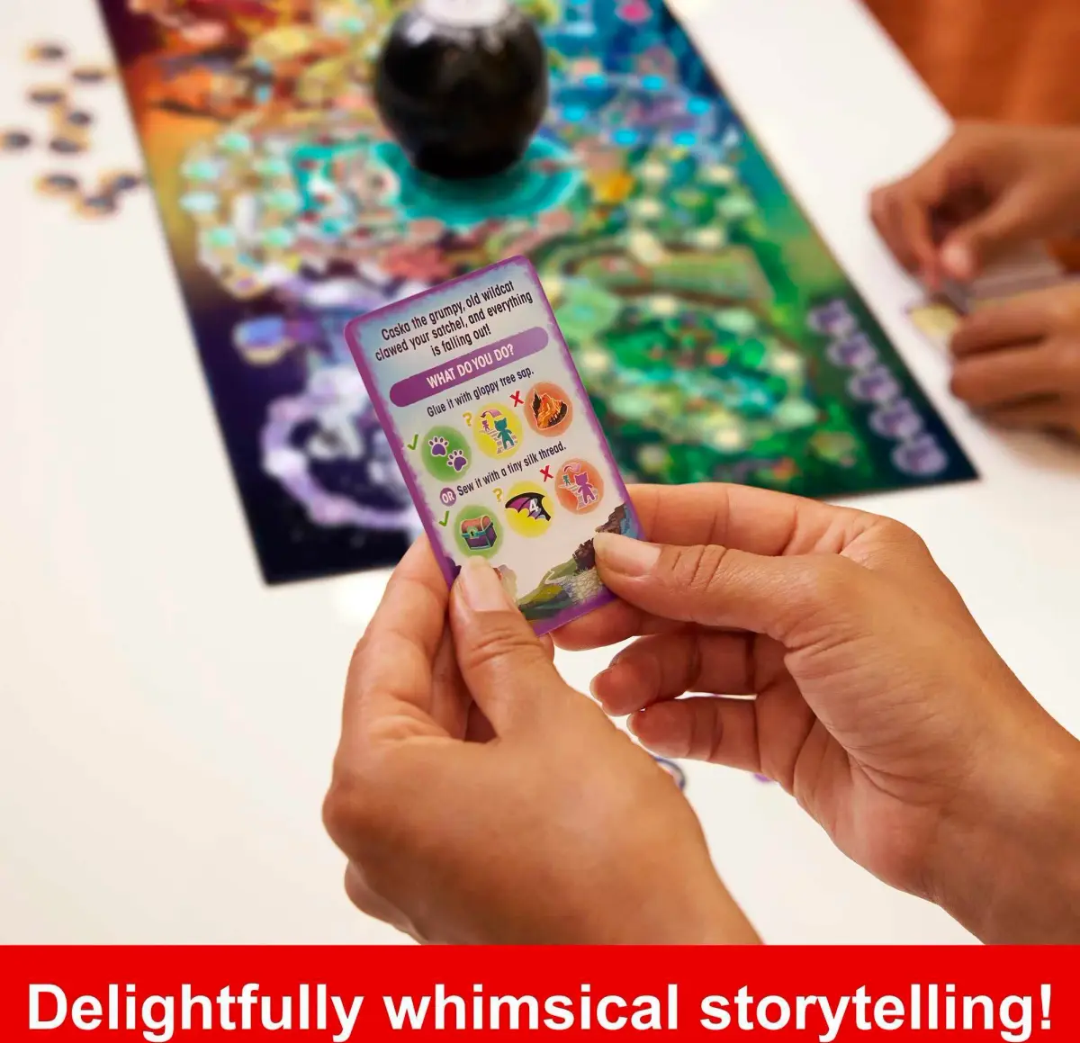 Mattel Games Magic 8 Ball Magical Encounters Board Game for Kids & Families | Cooperative Strategy Game for Ages 7+ - view 5