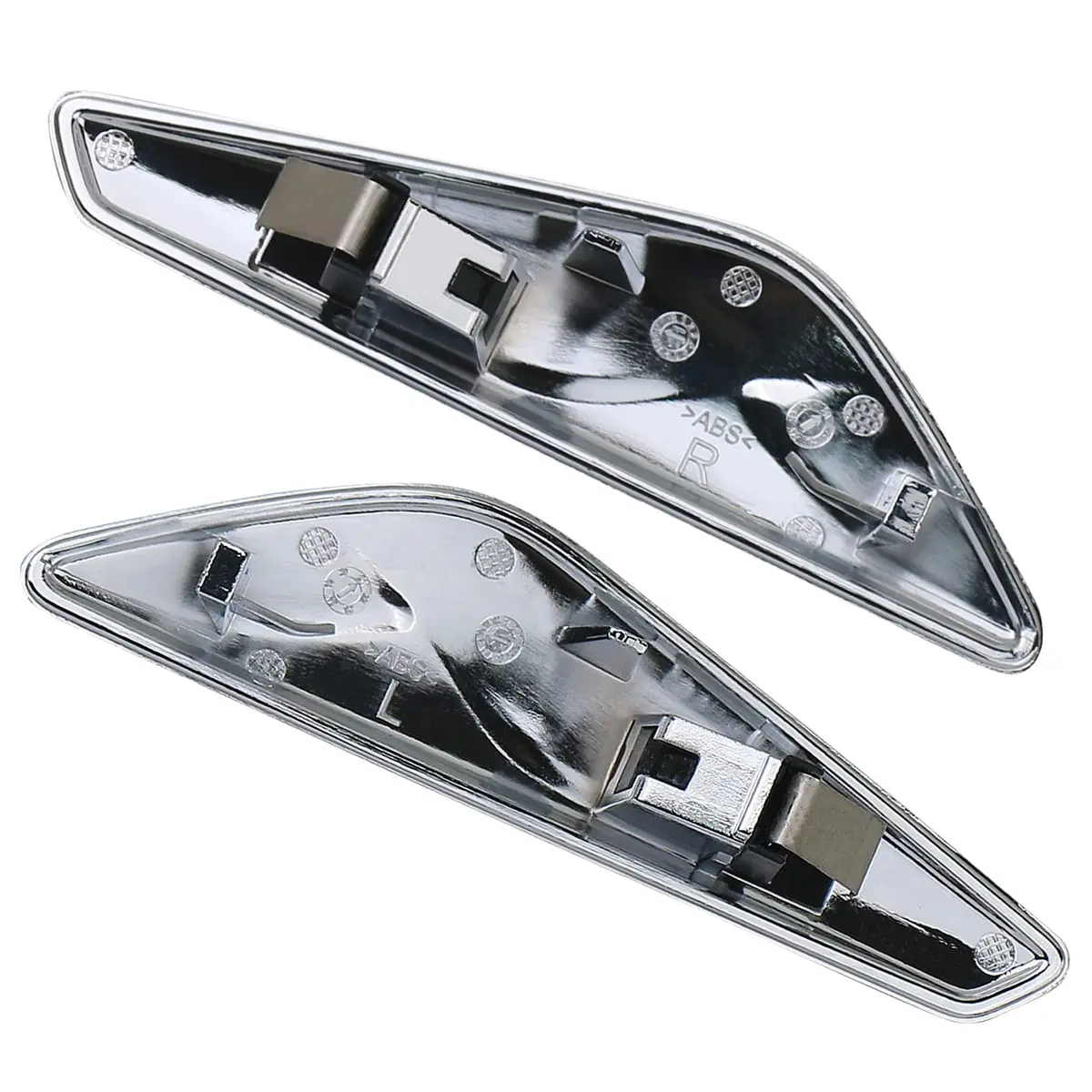 APPERFiT Front Fender Chrome Trim Finisher Pair for BMW X3 F25 X4 F26 2011-2018 | Vehicle Specific Fit - view 7