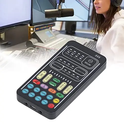 VBESTLIFE Voice Changer Set, I9 Portable Sound Card | 8 Sounds, High Compatibility, for Gaming & Recording - view 13