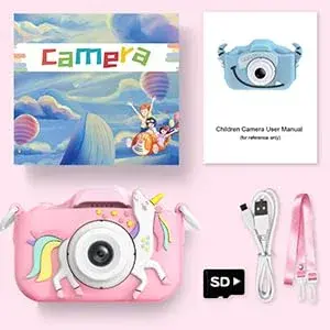 Goopow Kids Digital Camera Pink-DJS 12MP (0.42 oz) | Educational Toy for Ages 3-8 - view 8