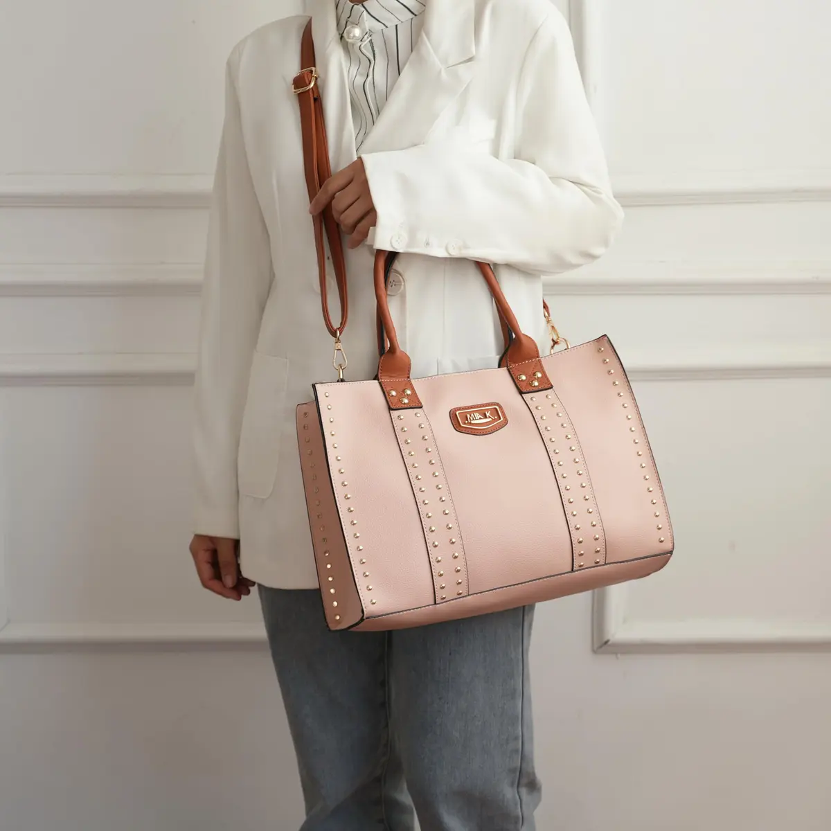 MKF Collection Tote Bag for Women, Vegan Leather Large | Casual & Stylish with 30-Day Refund - view 4