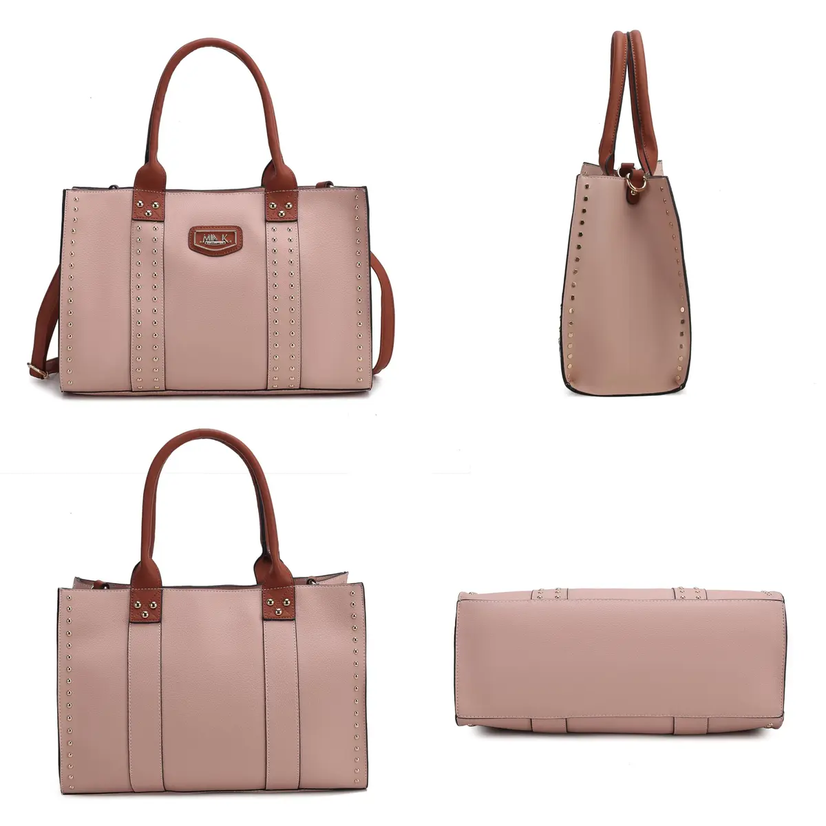 MKF Collection Tote Bag for Women, Vegan Leather Large | Casual & Stylish with 30-Day Refund - view 5