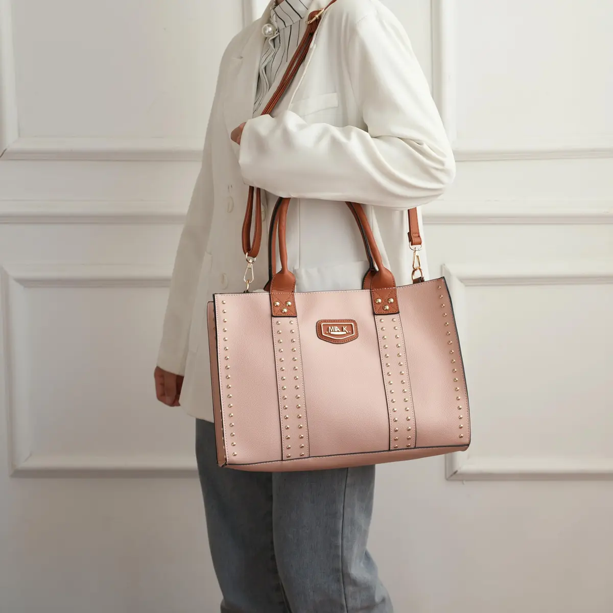 MKF Collection Tote Bag for Women, Vegan Leather Top-Handle | Casual & Spacious with 30-Day Refund - view 2