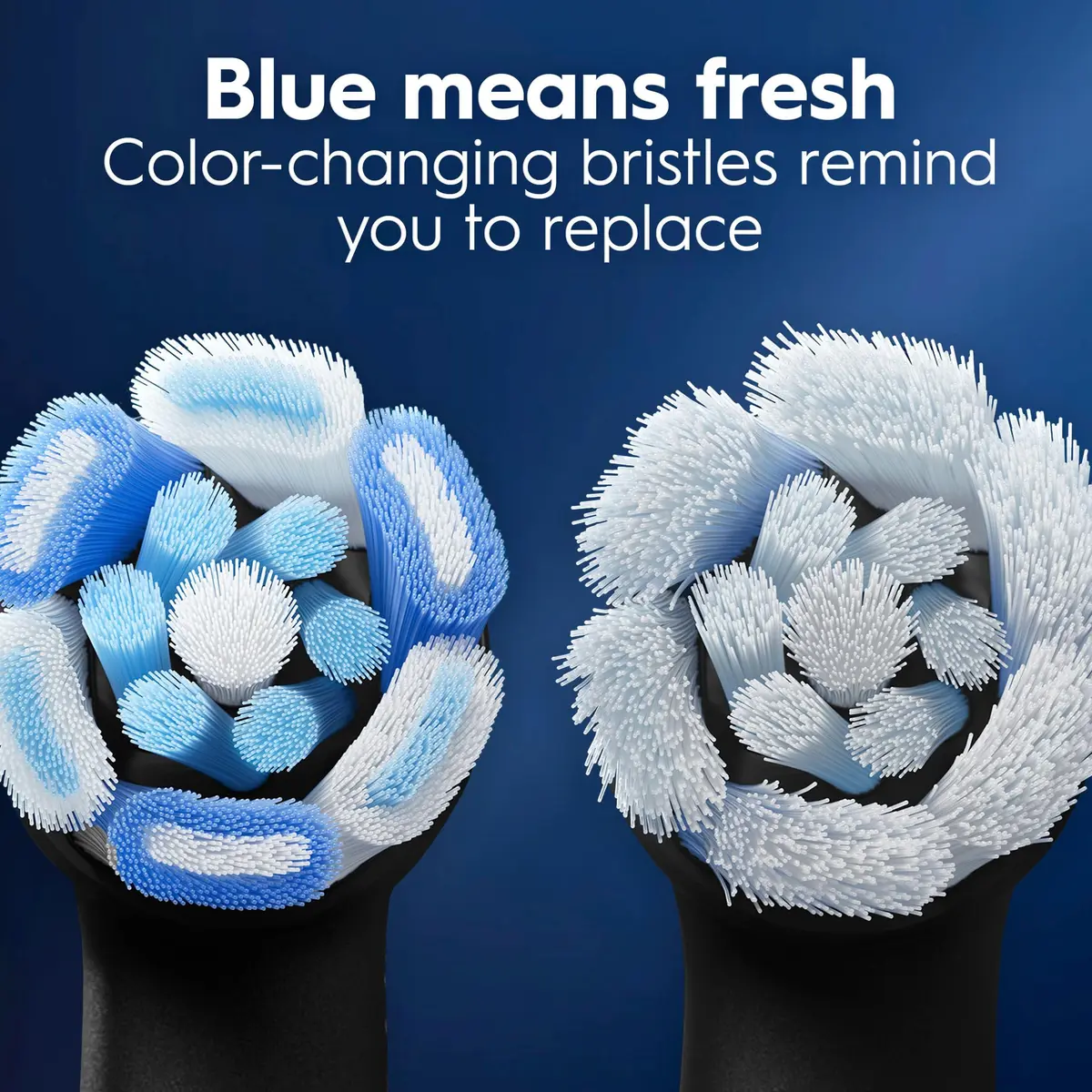 Oral-B iO Series Ultimate Clean Replacement Brush Heads 4 Count (Pack of 1) Black | Superior Plaque Removal - view 5