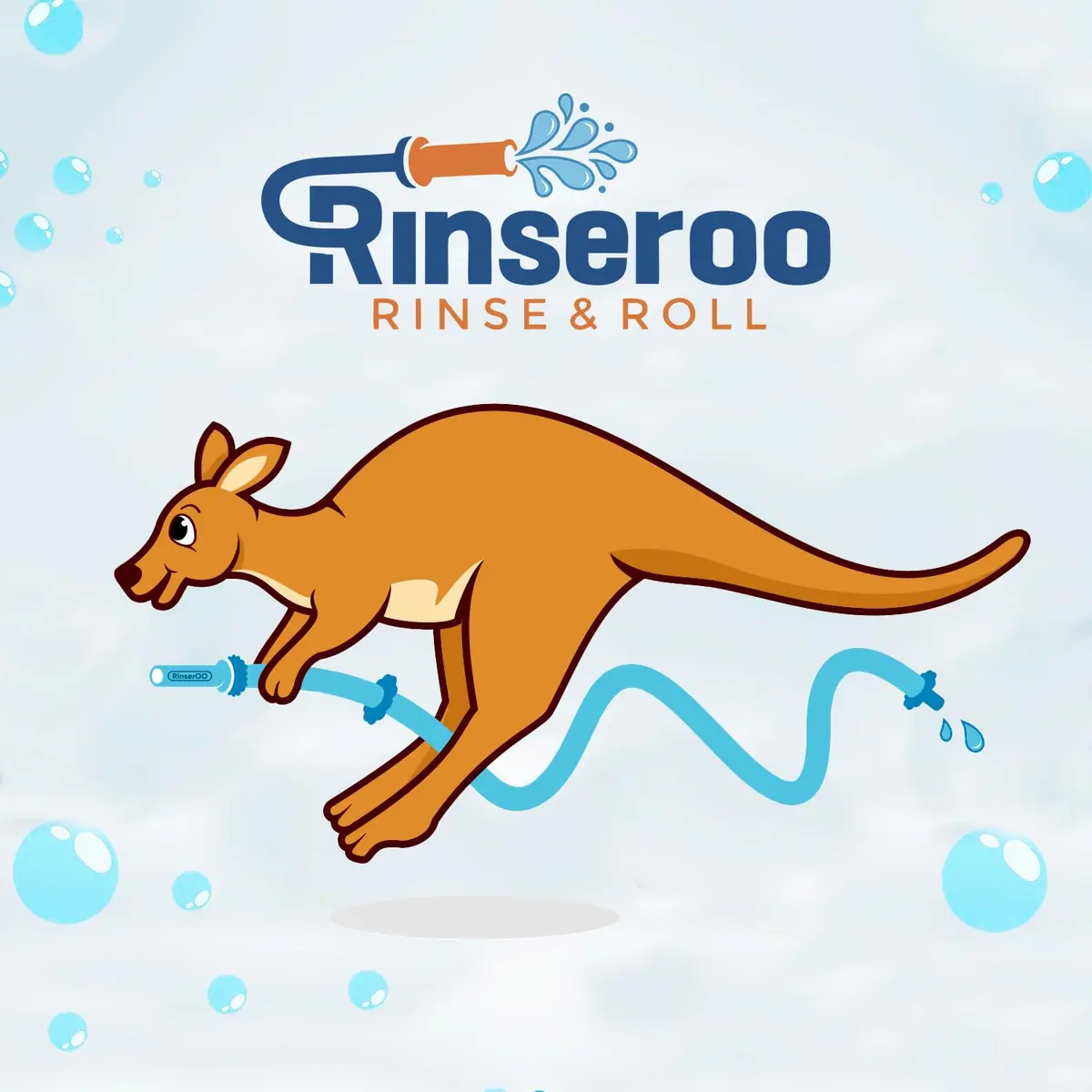 Rinseroo Dog Spot Washer – 6ft Slip-On Shower Hose for Easy Pet Rinsing, Fits Showerheads Up to 4” | Stress-Free Dog Cleaning - view 8