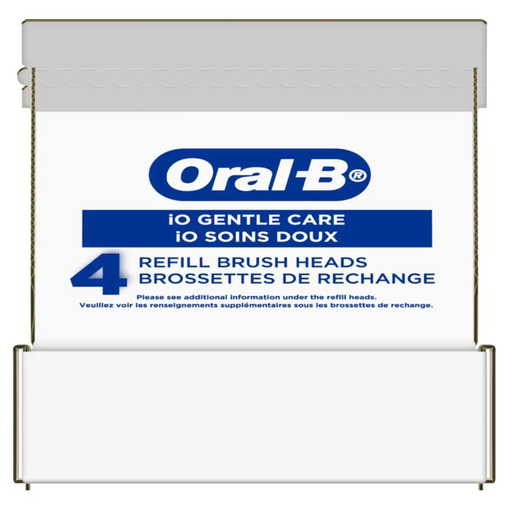 Oral-B iO Series Gentle Care Replacement Brush Heads 4 Count (16 total bristles) | Dentist Recommended for Sensitive Gums - view 9