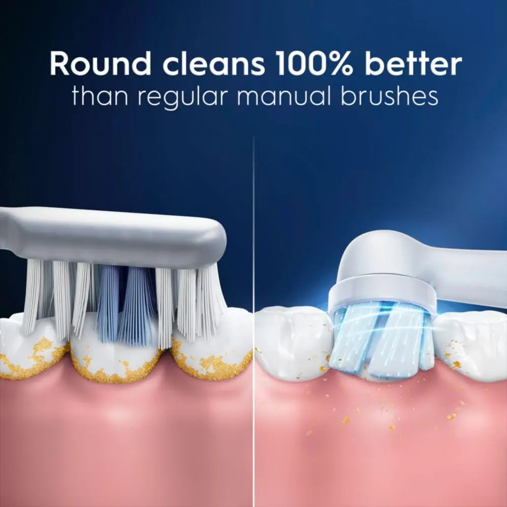 Oral-B iO Series Gentle Care Replacement Brush Heads 4 Count (16 total bristles) | Dentist Recommended for Sensitive Gums - view 3