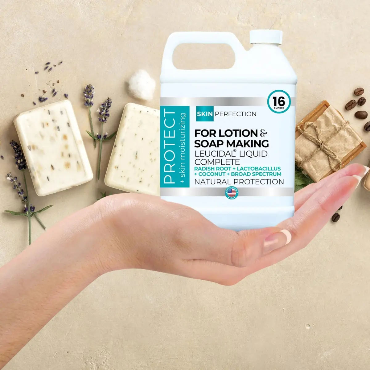 Skin Perfection Leucidal Liquid Complete Natural Preservative 473ml (16 Fl Oz) | For Experienced Formulators - view 8