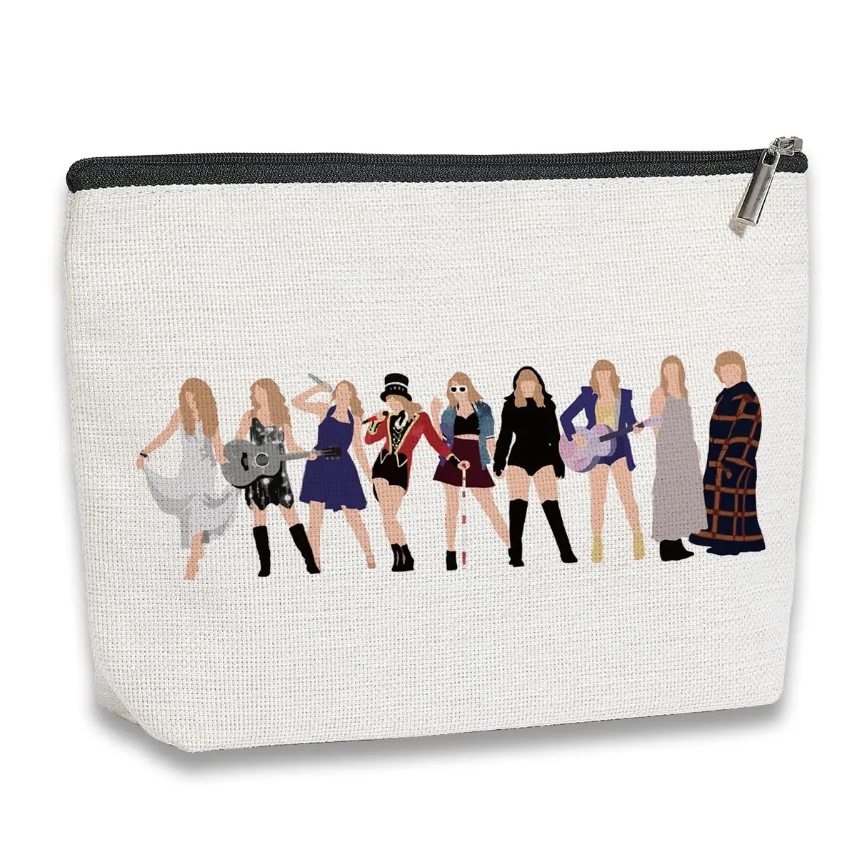 kdxpbpz Cosmetic Case 9.1"W x 7.1"H Waterproof Makeup Bag for Women - main product image