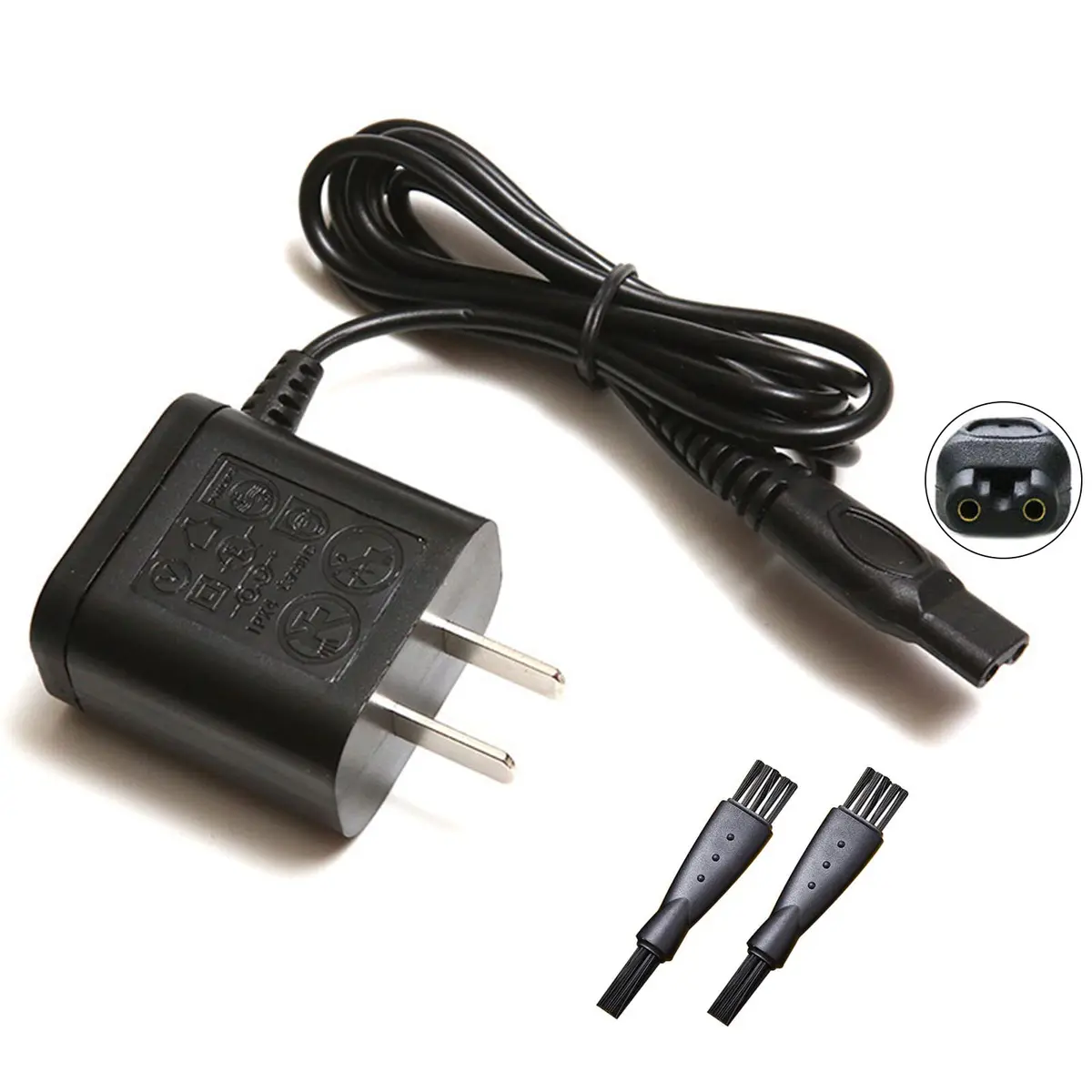 LinMei 15V Shaver Charger Cord 1.37m (4.5ft) | Compatible with Philips Norelco Shavers - main product image