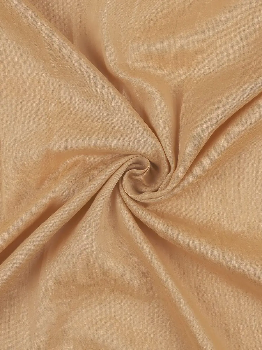 DUPATTA BAZAAR Women's Pure Cotton Dupatta Free Beige | Lightweight, Soft & Elegant - view 6