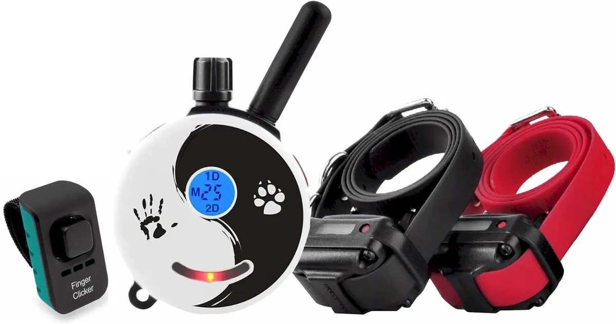 Mini Educator E-Collar Zen-302 2 Dog System | 1/2 Mile Range, Humane Vibration & Tone - main product image